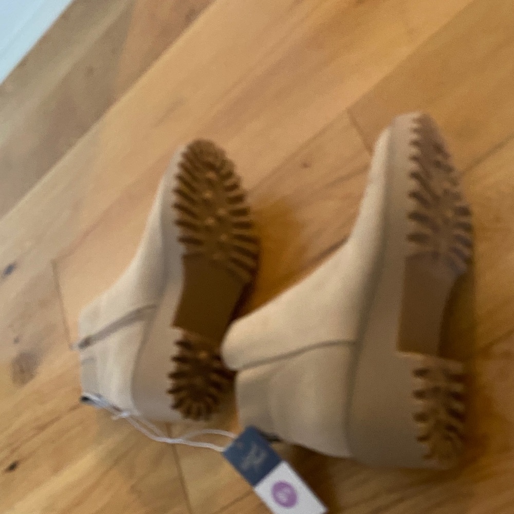Universal Thread Beige Ankle Booties - Picture 6 of 7